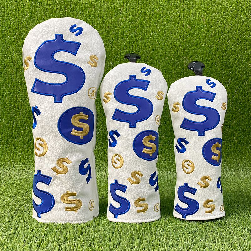 Embroidery Pattern - Golf Simplicity Nakış Desenli Sopalar Başlıkları,