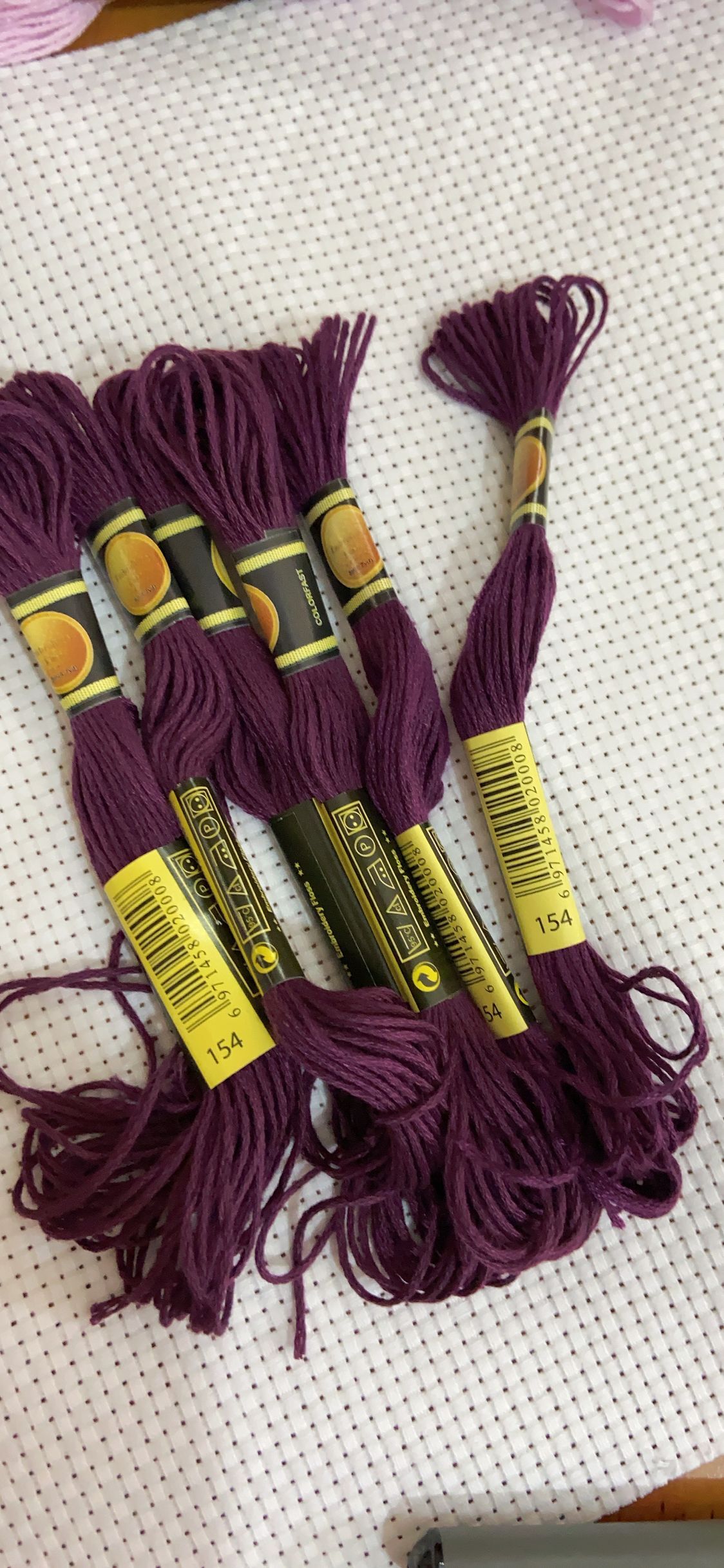Dmc Floss Set - 10 adet/LOL Set Çapraz Dikiş Ipliği