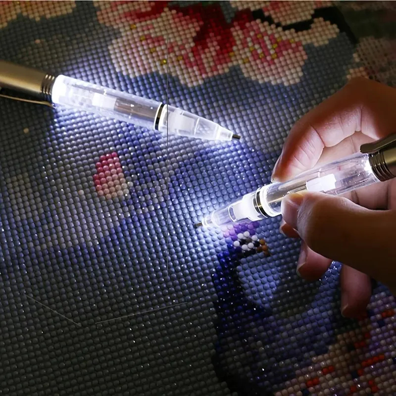 Embroidery Artwork - LED Işıklı Elmas Boyama Kalemi 1