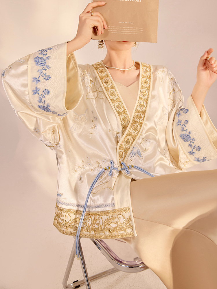 Embroidery Origin - 2026 İlkbahar Lüks Yeni Çin Kelebek