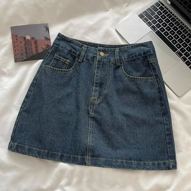 Embroidery Style - Y2K Kot Etek Takımı: Vintage Japon