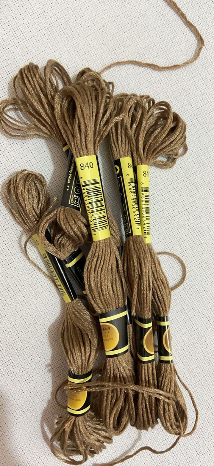 Dmc Floss Set - 10 adet/renk seti çapraz dikiş ipliği