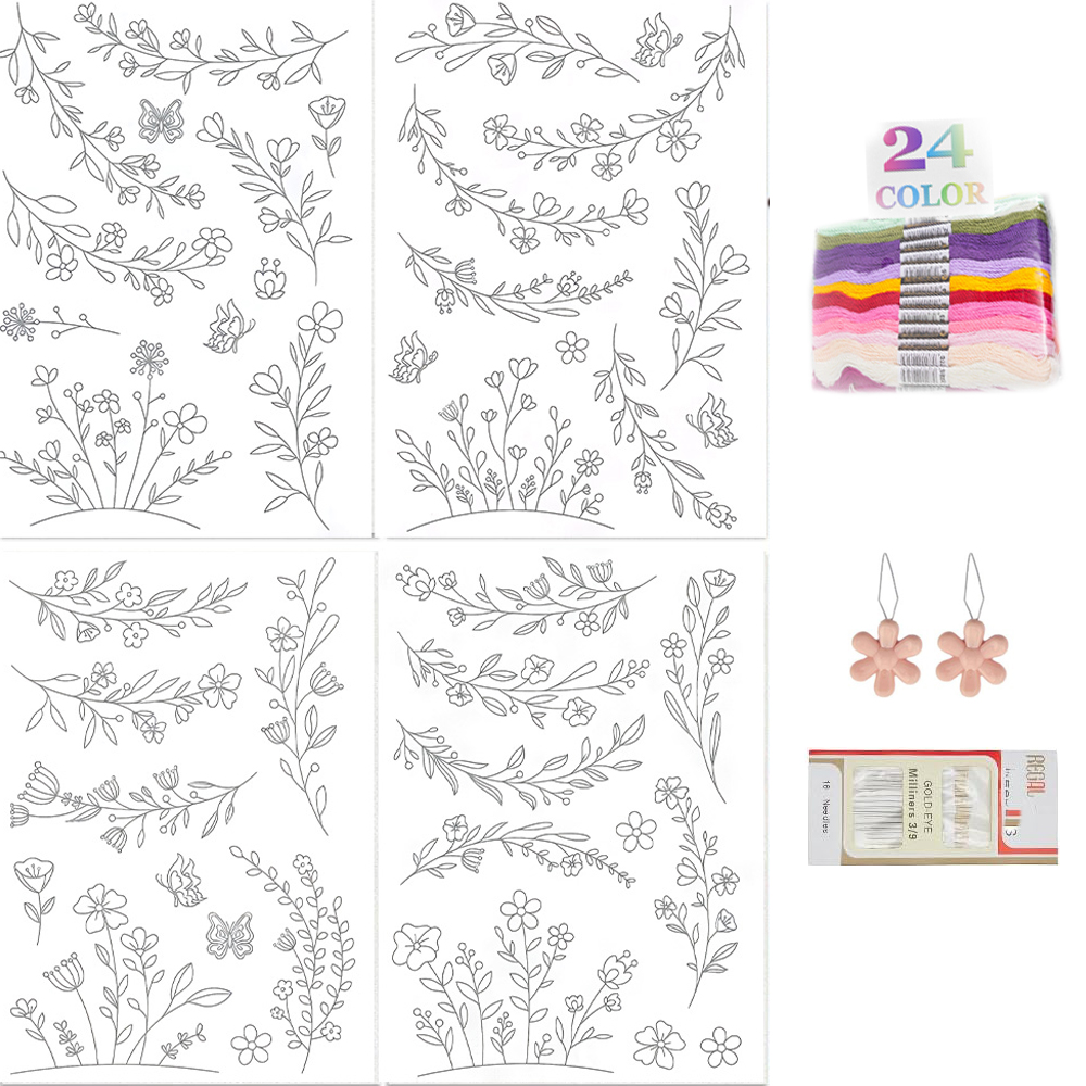 Embroidery Sheet - Suda Çözünen Nakış Sabitleyici Kağıt Çubuk
