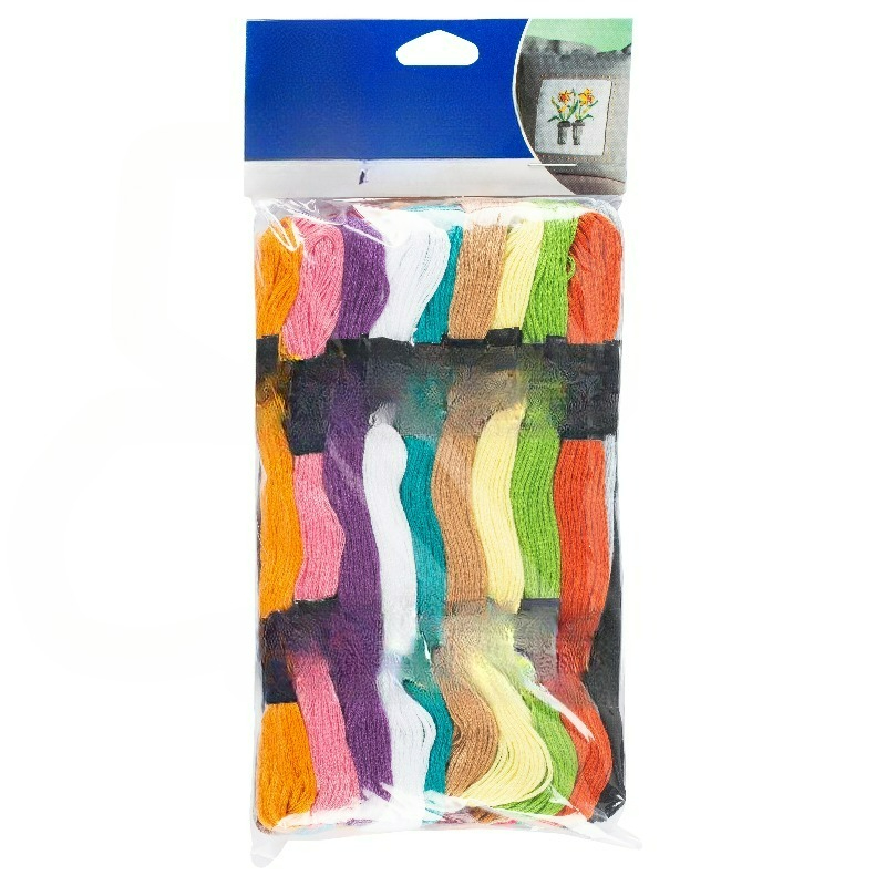 Embroidery Floss - Çok Renkli Nakış İpliği Değer Paketi,