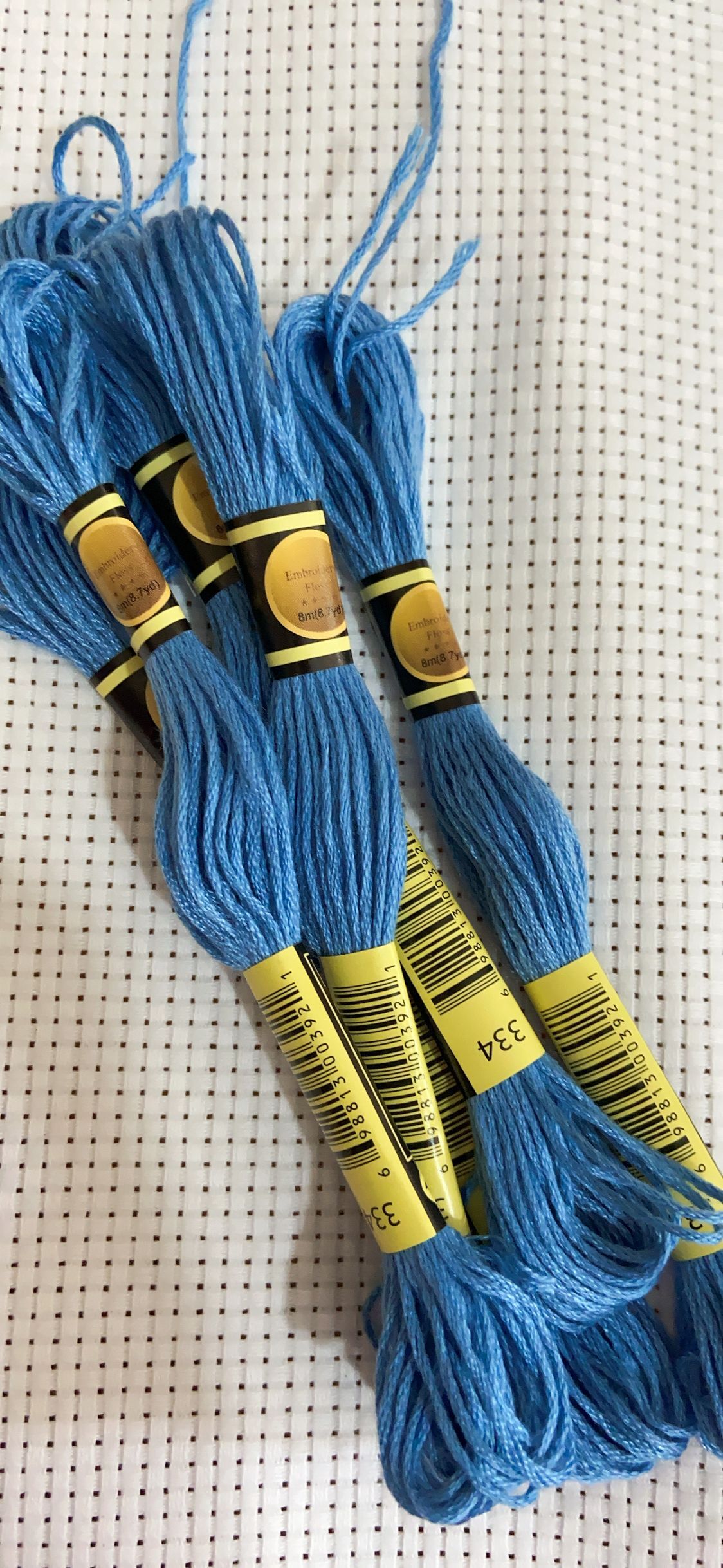 Dmc Floss Set - 10 adet/renk seti çapraz dikiş ipliği