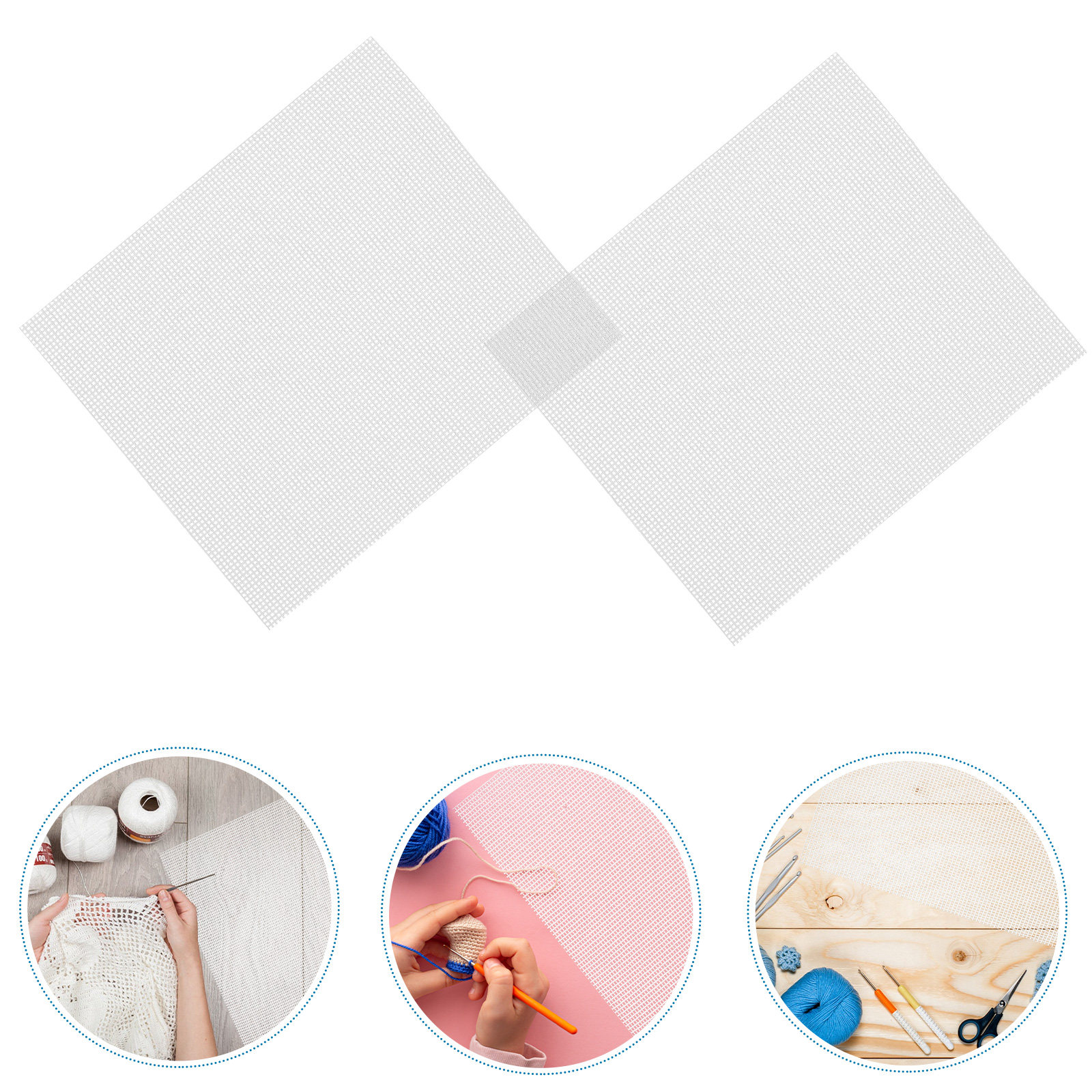 4 adet plastik kanvas örgü lev - Embroidery Sheet incelemesi ve fiyatı