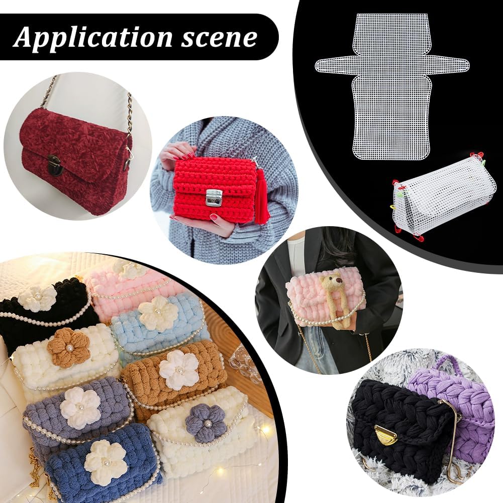 1-4 Adet Plastik Örgü Tuval Ça - Embroidery Sheet incelemesi ve fiyatı