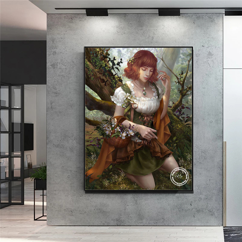 1 adet çerçevesiz Hoanglap san - Embroidery Artwork incelemesi ve fiyatı