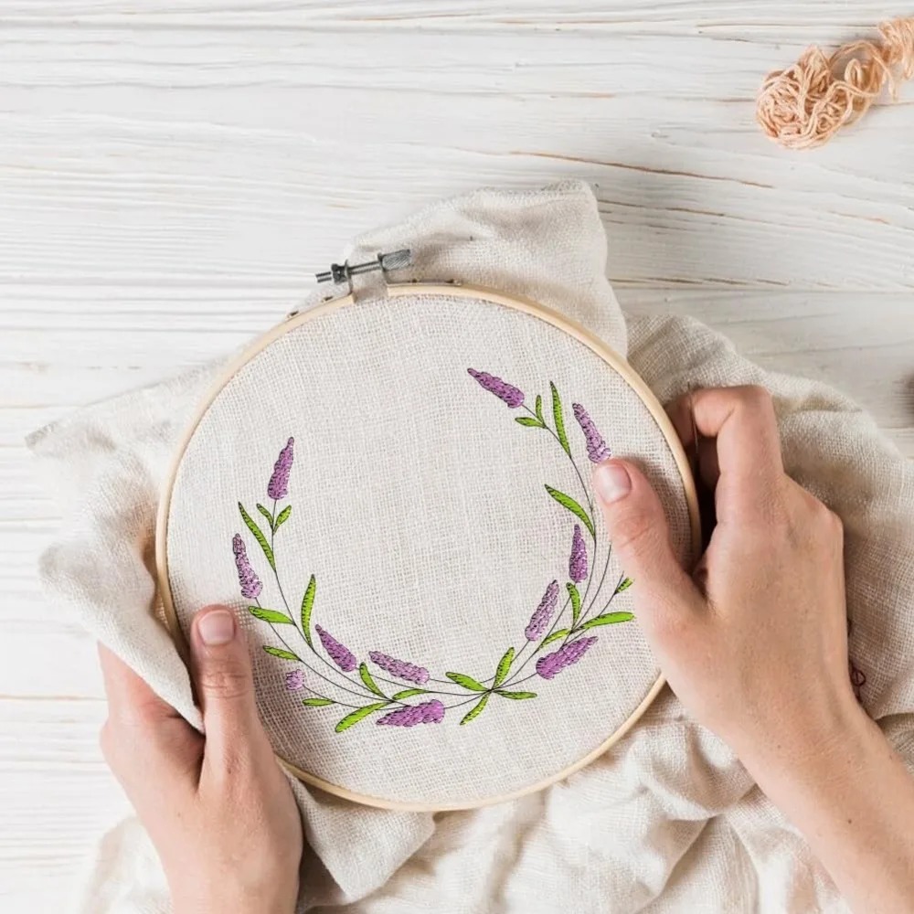 4 sayfa Lavanta Çiçek Kelebek  - Embroidery Sheet incelemesi ve fiyatı