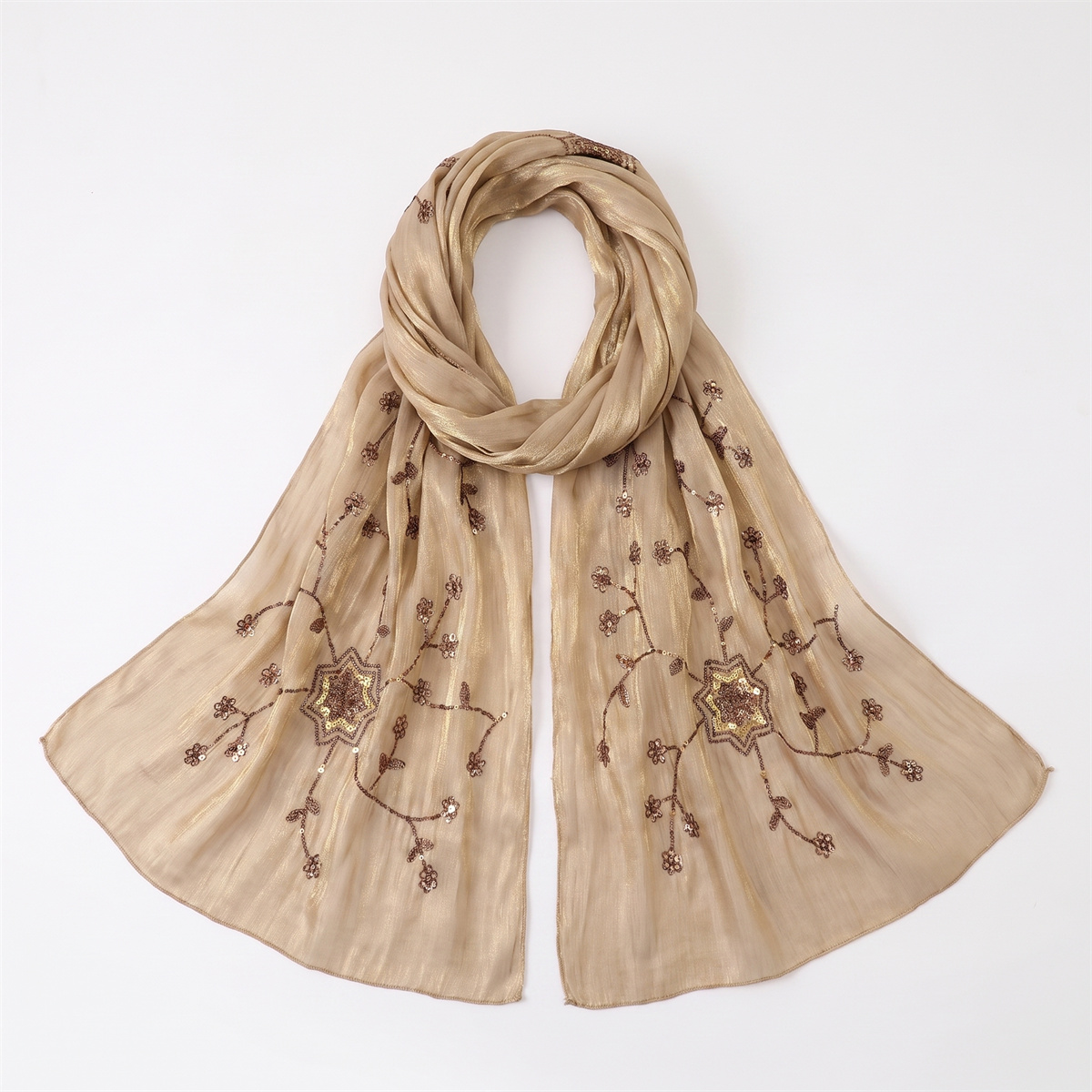 Çiçekli Pul İşlemeli Hafif Eşa - Embroidery Wedding incelemesi ve fiyatı