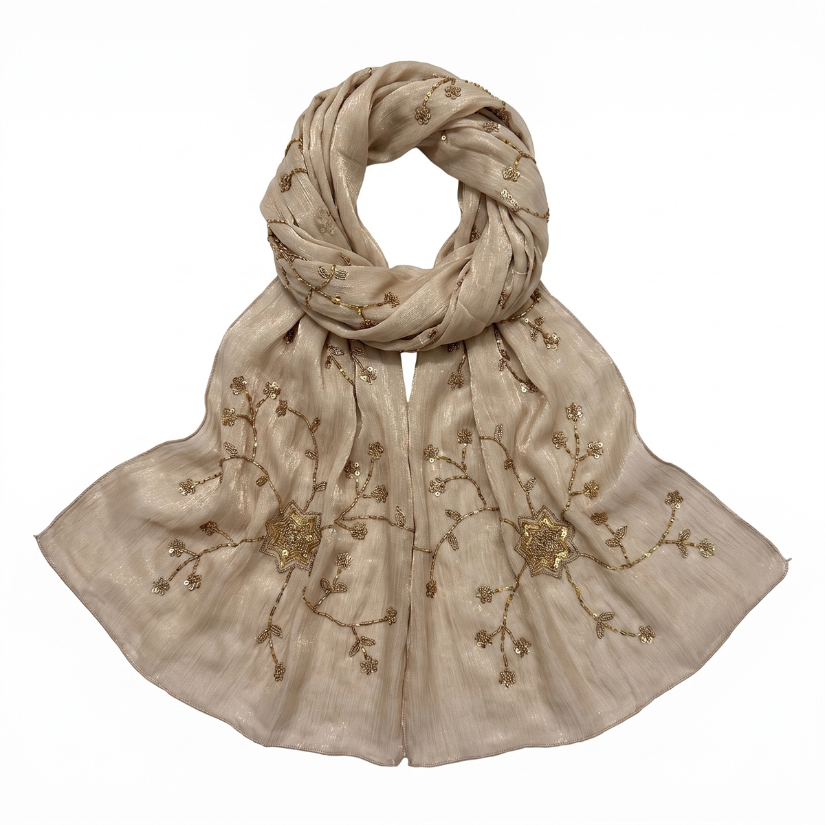 Çiçekli Pul İşlemeli Hafif Eşa - Embroidery Wedding incelemesi ve fiyatı
