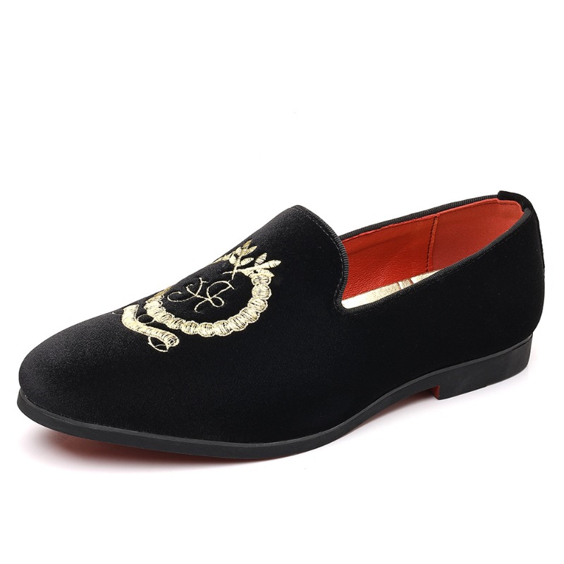 Lüks Tasarımcı Loafer'lar Süet - Embroidery Wedding incelemesi ve fiyatı