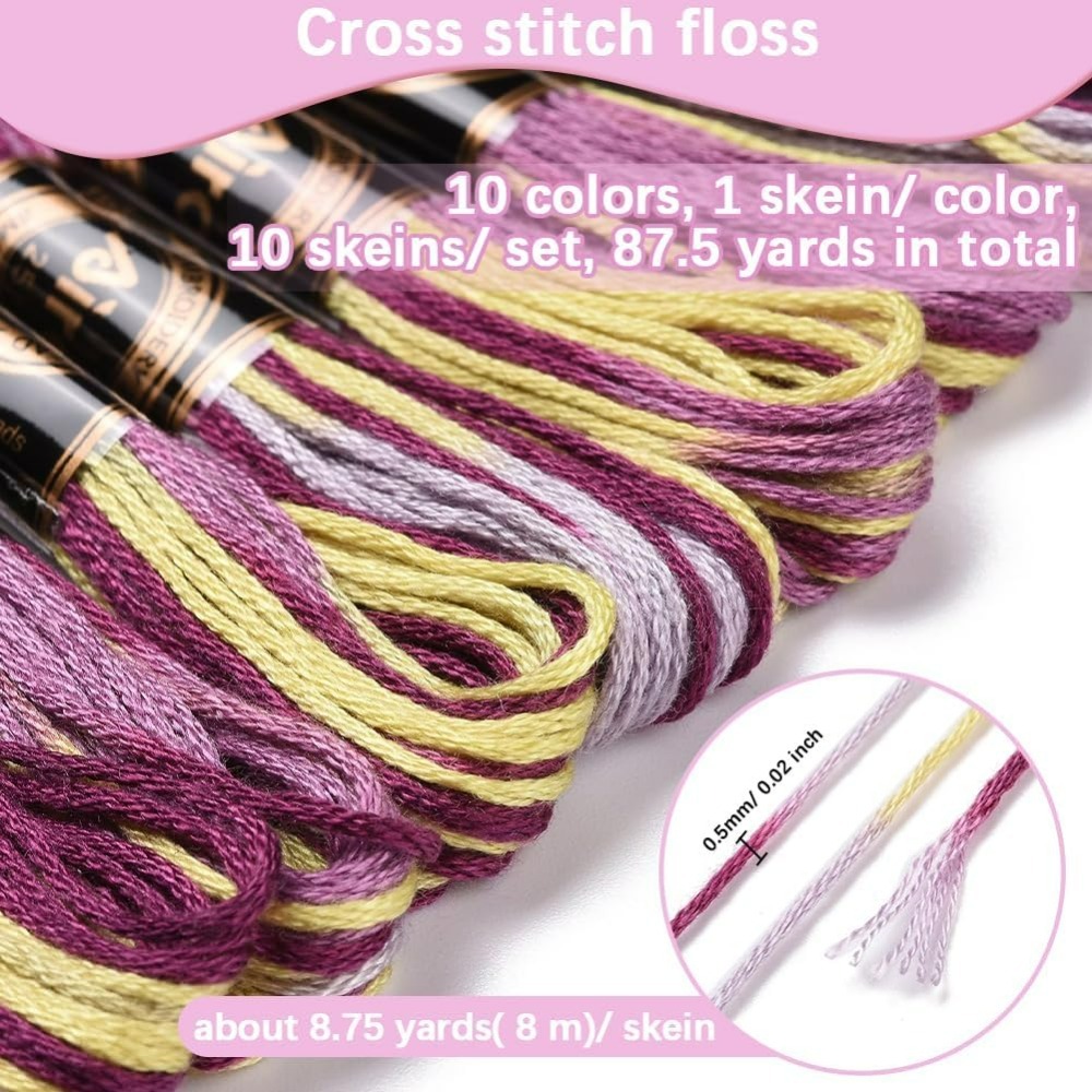 6 Iplikçik Mor Alacalı Nakış I - Embroidery Floss incelemesi ve fiyatı
