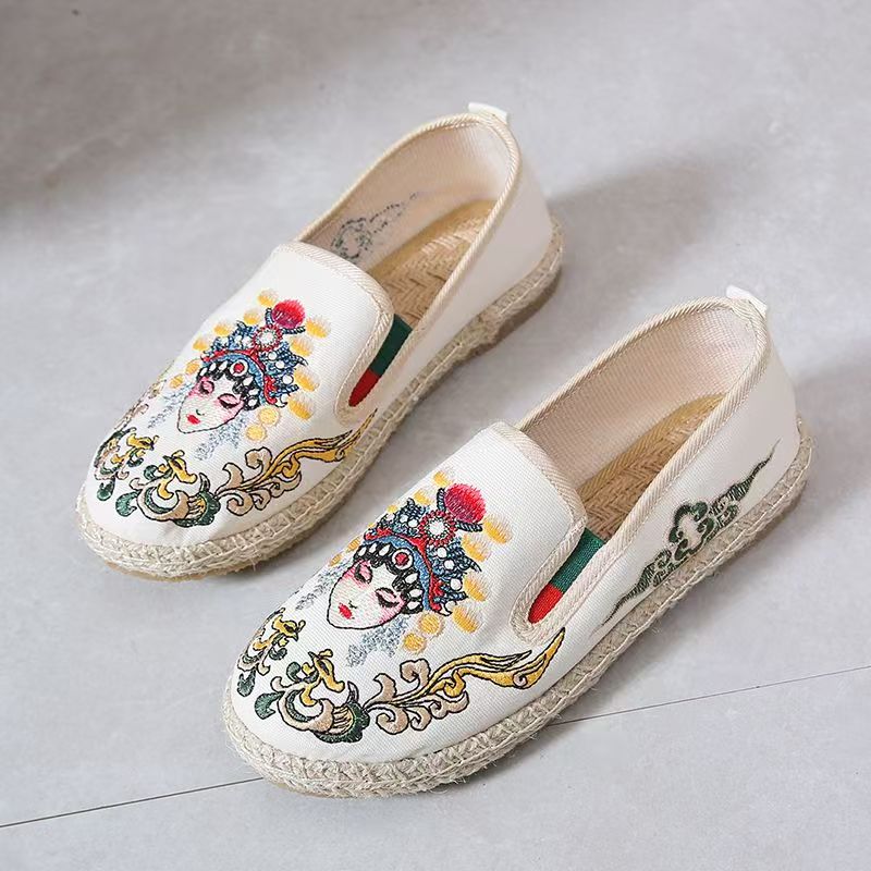 Kadın Düz Taban İşlemeli Kumaş - Embroidery Style incelemesi ve fiyatı