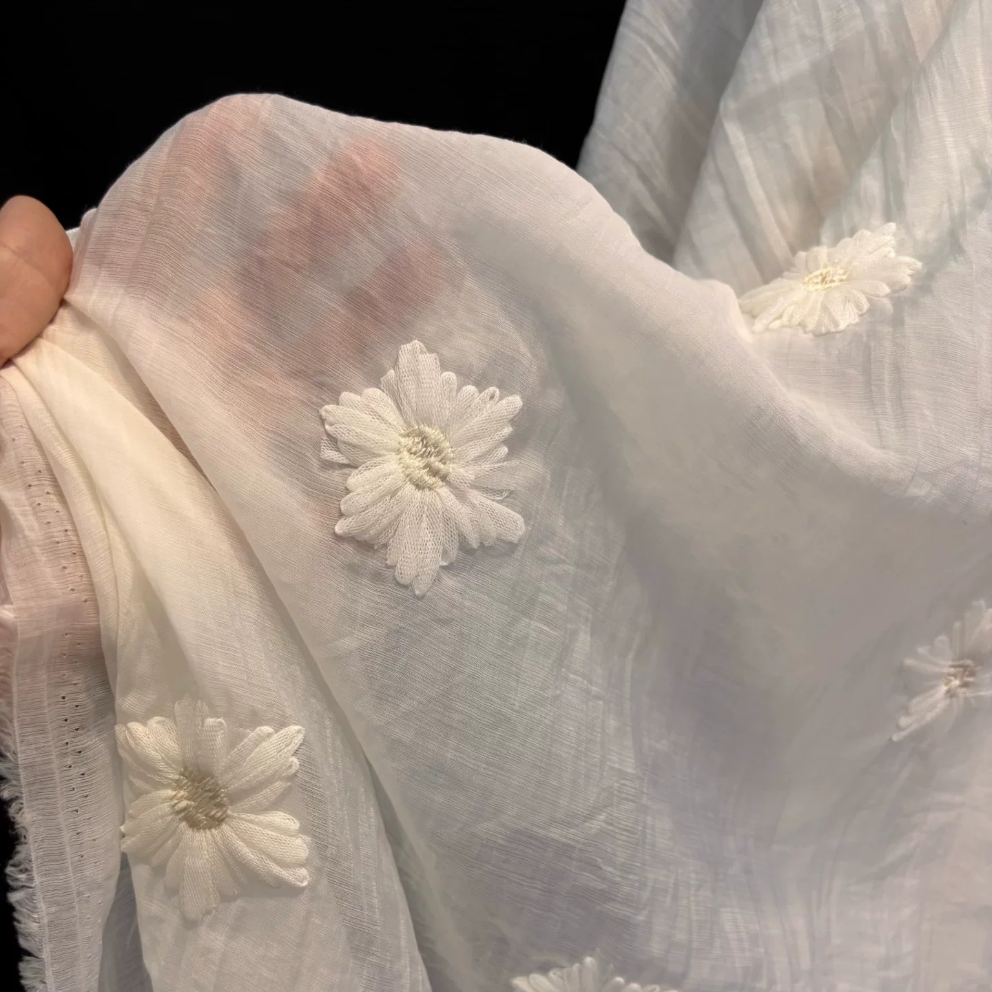 1 yard şifon kumaş, mikro pile - Embroidery Wedding incelemesi ve fiyatı