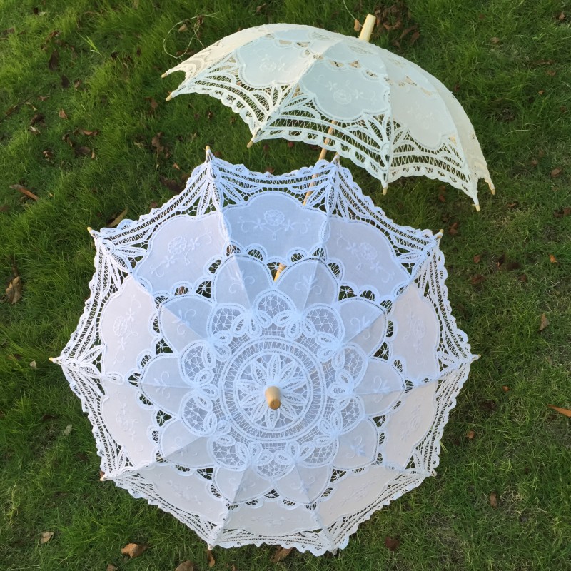 Yeni Vintage dantel şemsiye el - Embroidery Wedding incelemesi ve fiyatı