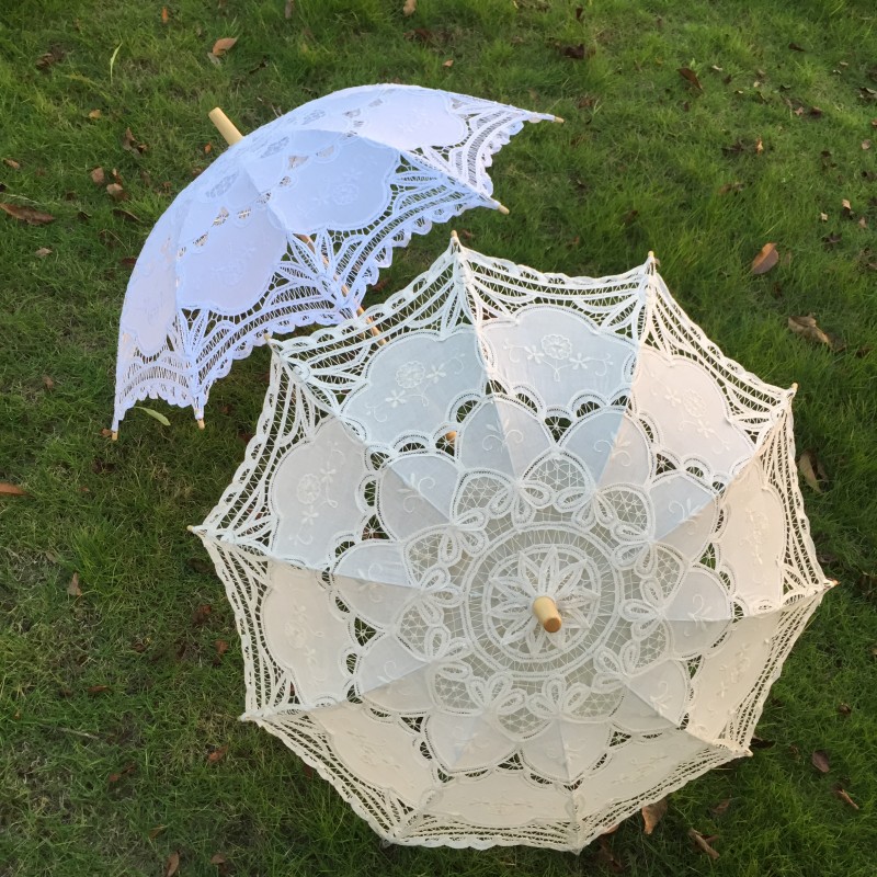 Yeni Vintage dantel şemsiye el - Embroidery Wedding incelemesi ve fiyatı