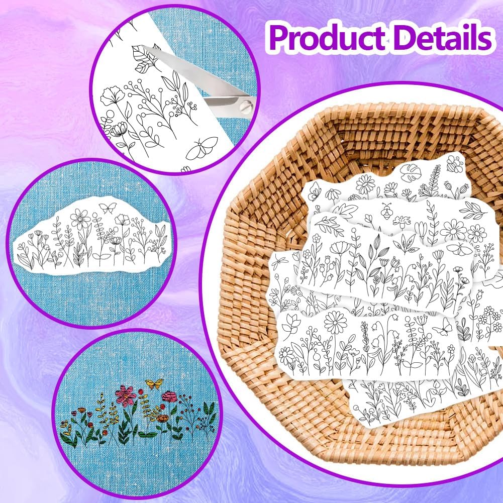 Suda Çözünen Nakış Desenleri S - Embroidery Pattern incelemesi ve fiyatı