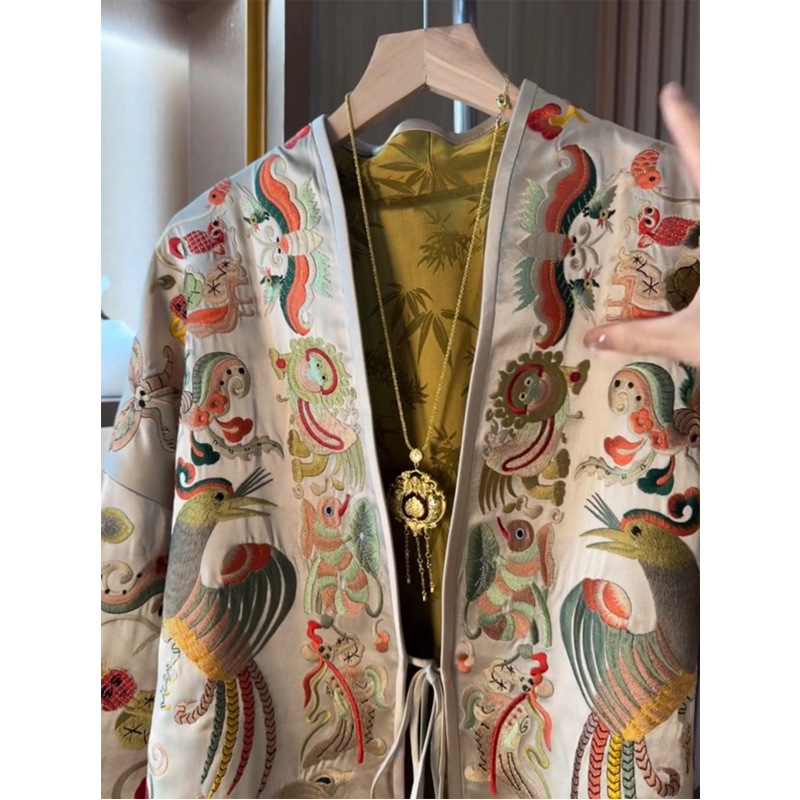 Yeni Çin Tarzı Kimono Hırka Ce - Embroidery Style incelemesi ve fiyatı