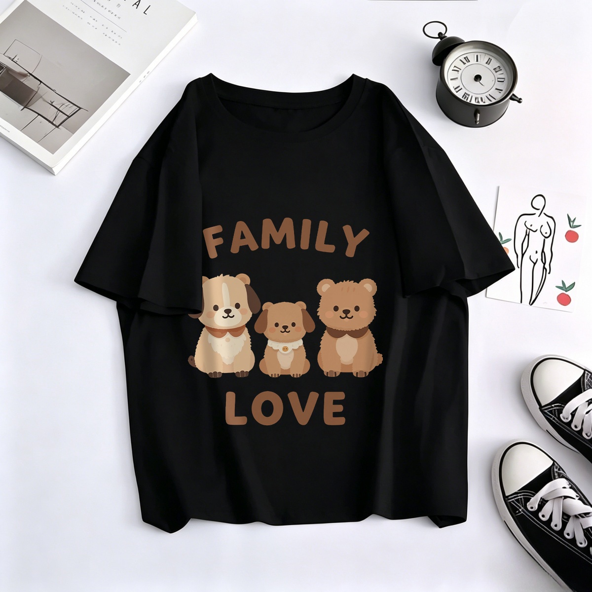 Tişörtler Bayan Koşu Dikişli M - Embroidery Running Stitch incelemesi ve fiyatı