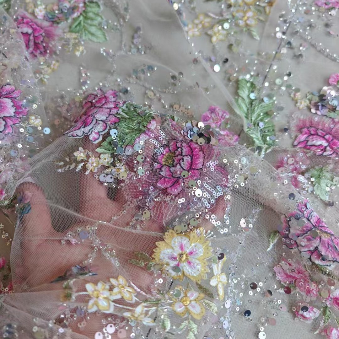 1M 120Cm Genişliğinde Lüks Bon - Embroidery Gradient incelemesi ve fiyatı