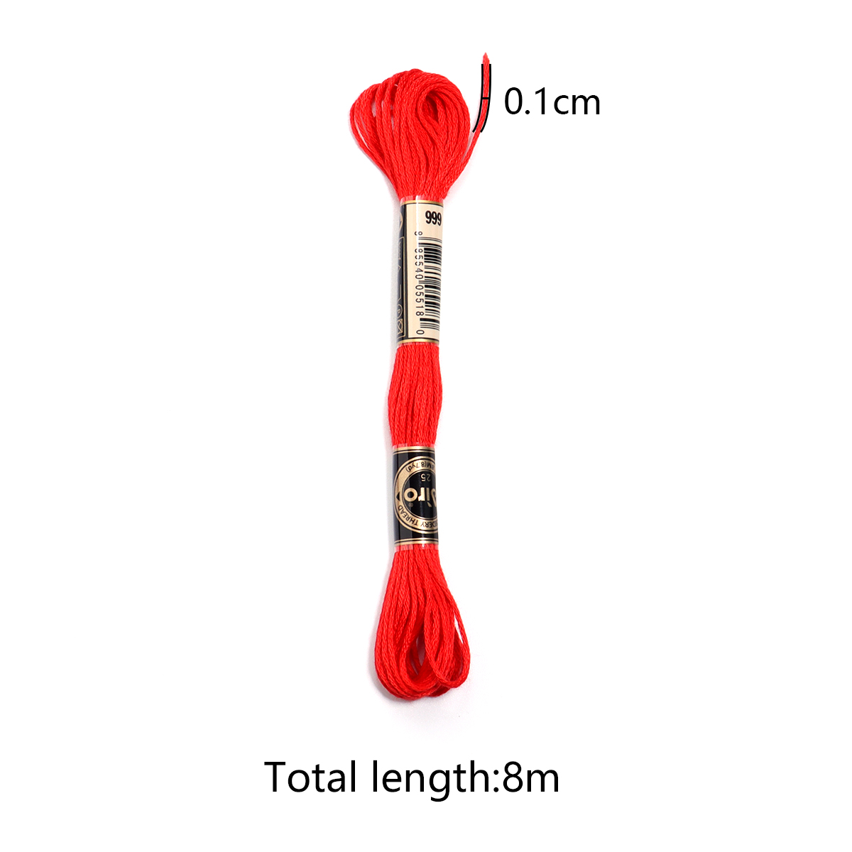 6 adet/grup Çok Renkli Polyest - Embroidery Floss incelemesi ve fiyatı