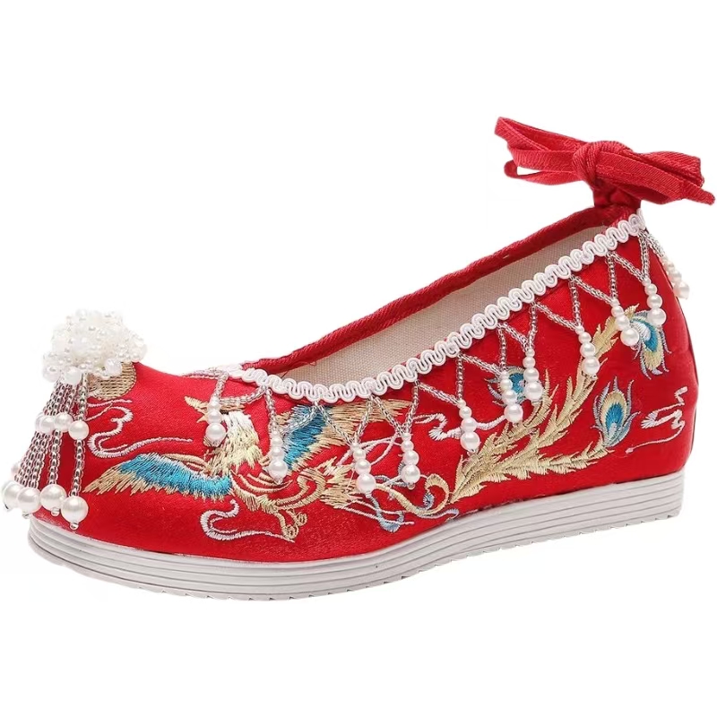 Kadınlar Yeni Kırmızı İşlemeli - Embroidery Wedding incelemesi ve fiyatı