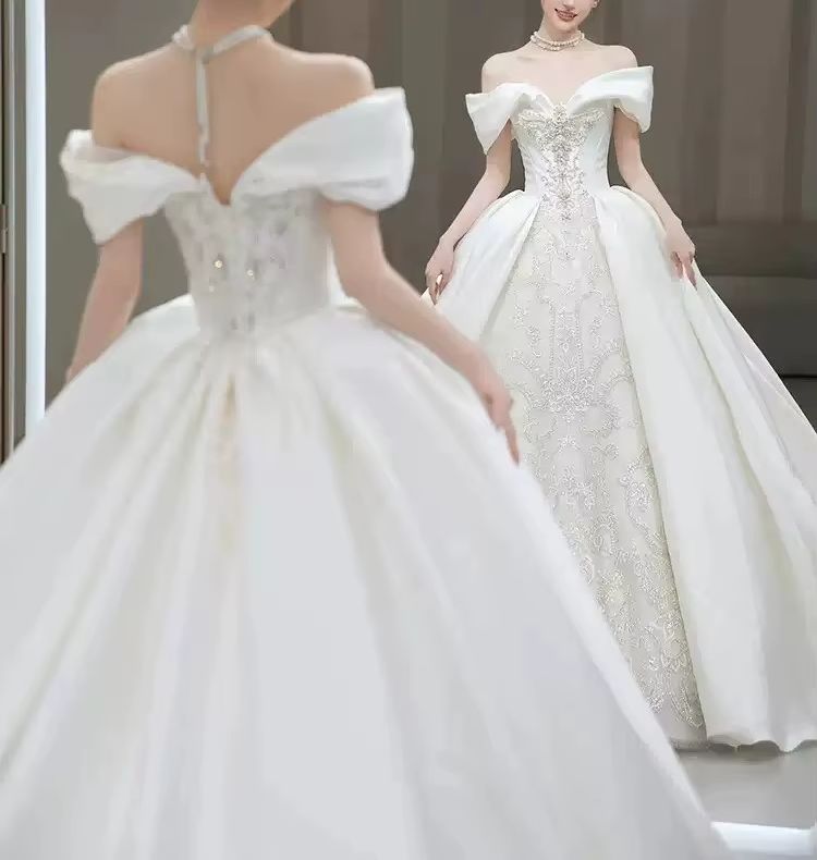 Şık Gelinlikler Omuzları Açık  - Embroidery Wedding incelemesi ve fiyatı