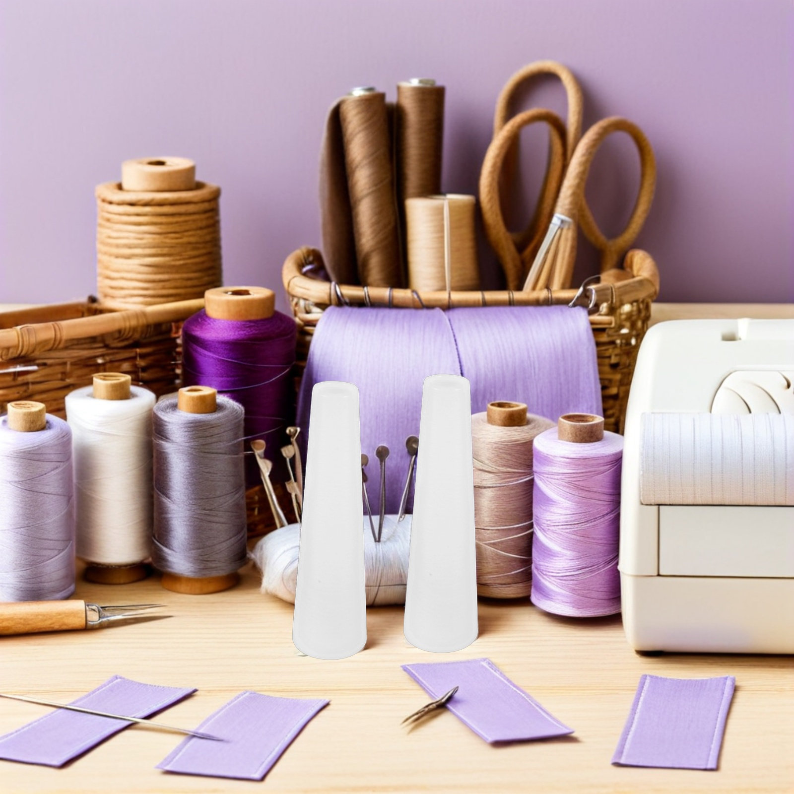 12 Adet Plastik Konik Tüp İpli - Embroidery Thread Yarn incelemesi ve fiyatı
