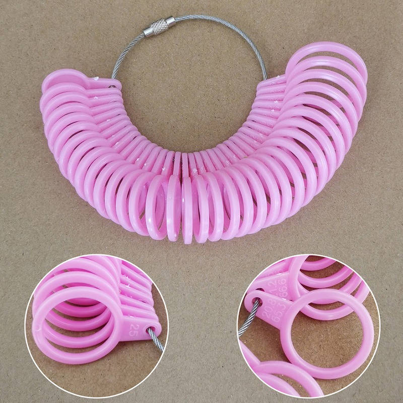 Plastik Yüzük Ölçüm Aleti, Çık - Embroidery Ring Sizes incelemesi ve fiyatı